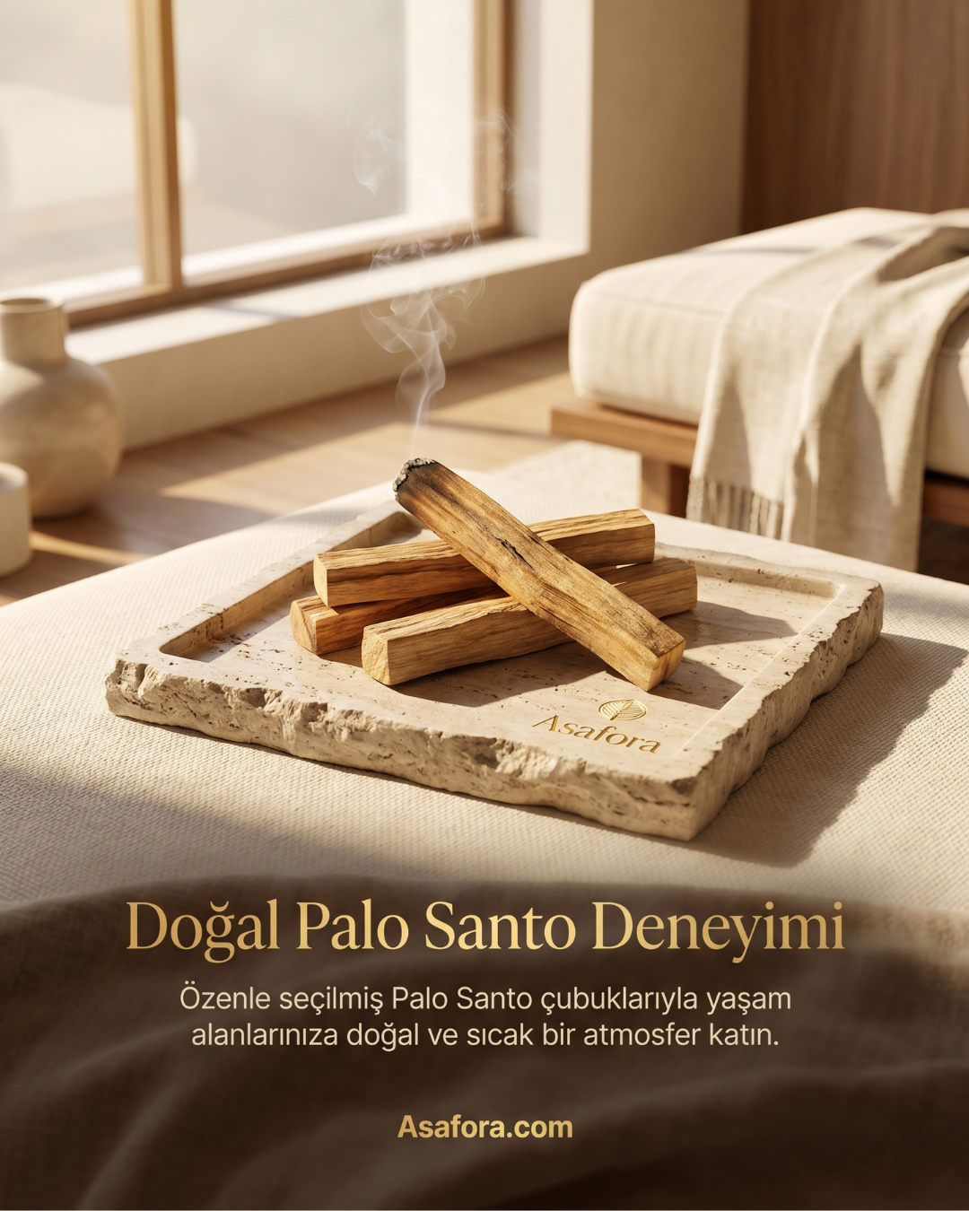 Asafora Gold Palo Santo